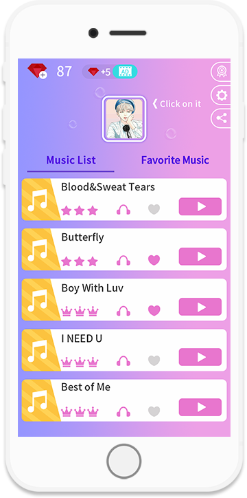 BTS Piano Tiles - Kpop music song - Download